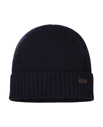 Barbour Carlton Beanie Hat | Navy Blue