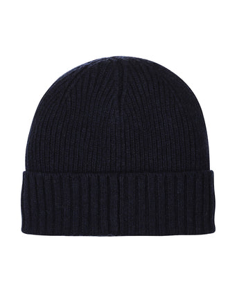 Barbour Carlton Beanie Hat | Navy Blue