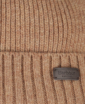 Barbour Carlton Beanie Hat | Brown