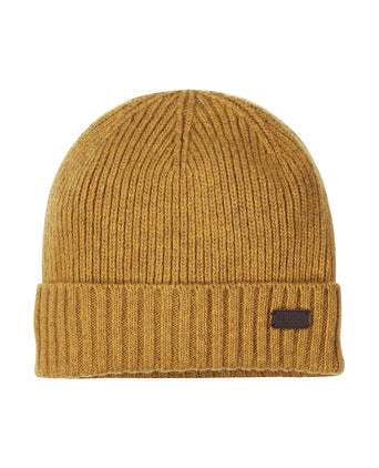 Barbour Carlton Beanie Hat | Yellow