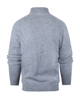 Barbour Talder Half Zip Knit | Blue