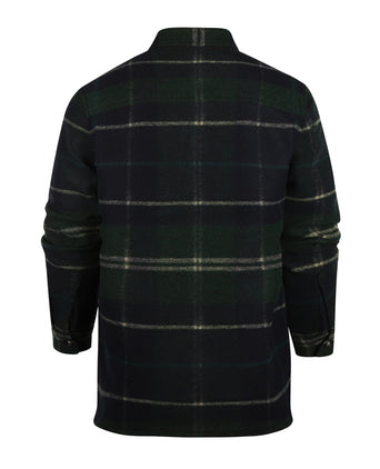 Barbour Chapter Tailored Check Overshirt | Green