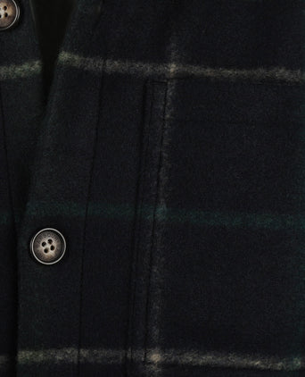 Barbour Chapter Tailored Check Overshirt | Green