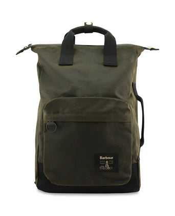 Barbour Field Wax Backpack | Green