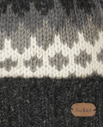 Hat Wool Fleece Lining | Grey