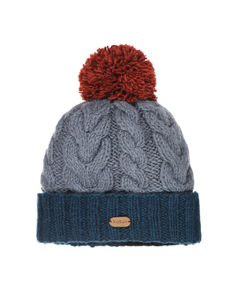 Muts Wol Fleece Lining | Blauw