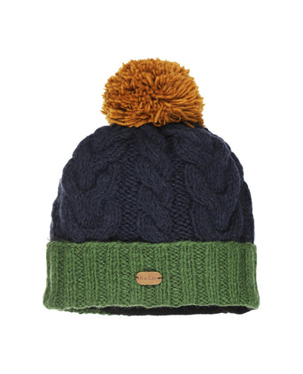 Muts Wol Fleece Lining | Blauw