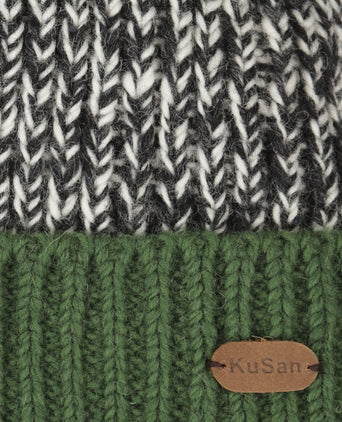 Hat Wool Fleece Lining | Green