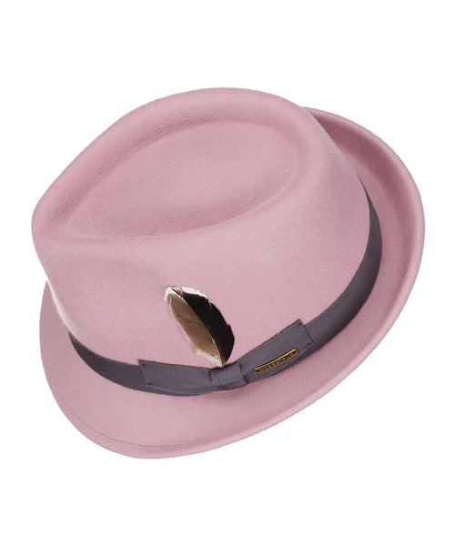 Stetson Trilby Woolfelt | Misty Pink