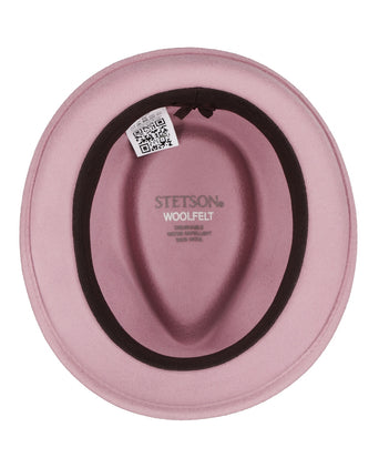 Stetson Trilby Woolfelt | Mistig Roze