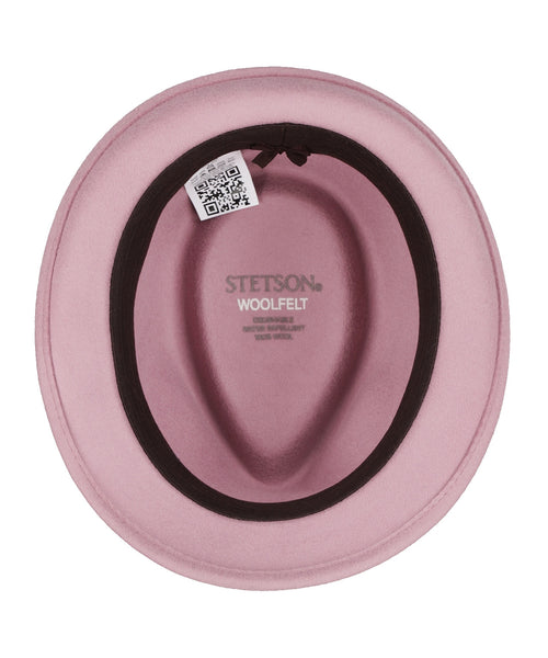 Stetson Trilby Woolfelt | Misty Pink