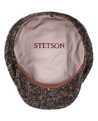 Stetson Driver Cap Wool Donegal | Black