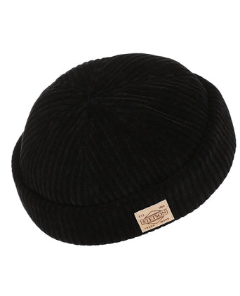 Stetson Docker Corduroy Jersey | Black