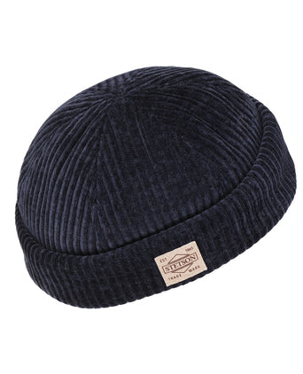 Stetson Docker Corduroy Jersey | Blue