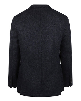 Woolen Blazer | Navy Blue