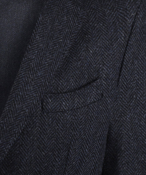 Woolen Blazer | Navy Blue