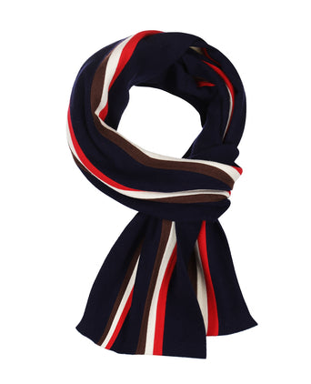 College Scarf 100% Wool | Blue