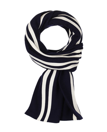 College Scarf 100% Wool | Blue