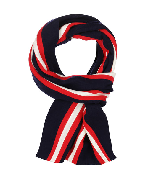 College Scarf 100% Wool | Blue