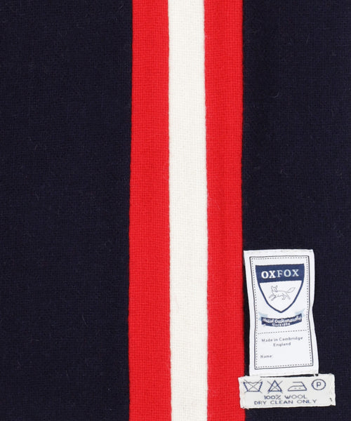 College Scarf 100% Wool | Blue