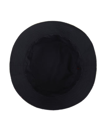 Barbour Bucket Hat Hutton Reversible | Navy Blauw