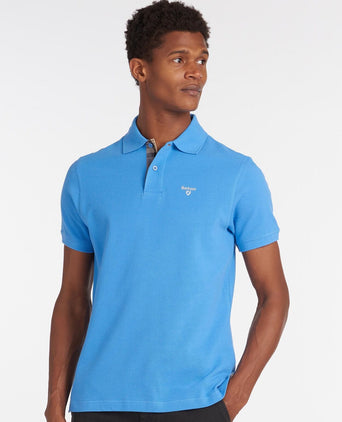Barbour Tartan Pique Polo | Blue