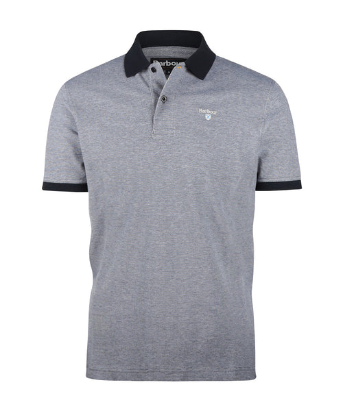 Barbour Polo Essential Sports Mix | Navy Blue