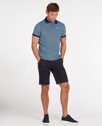Barbour Polo Essential Sports Mix | Night Blue