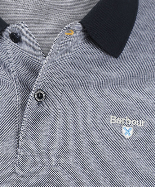 Barbour Polo Essential Sports Mix | Navy Blue