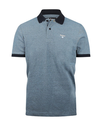 Barbour Polo Essential Sports Mix | Night Blue
