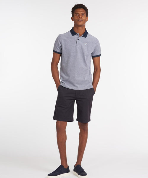 Barbour Polo Essential Sports Mix | Navy Blue