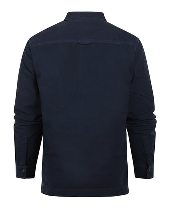 Barbour Grindle Cargo Overshirt | Navy Blue