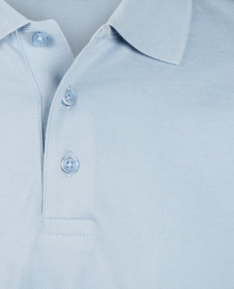 Reed Polo Lange Mouw | Blauw