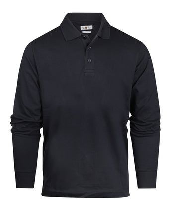 Reed Polo Long Sleeve | Navy Blue
