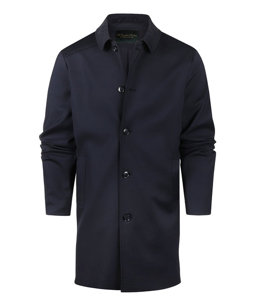 Half long coat Max | Navy Blue