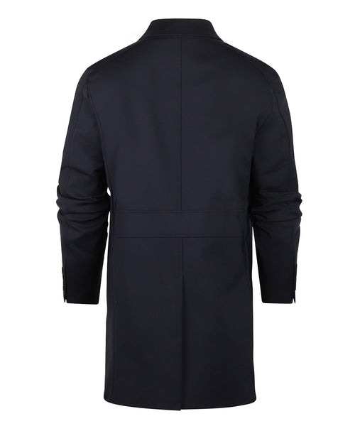 Half long coat Max | Navy Blue