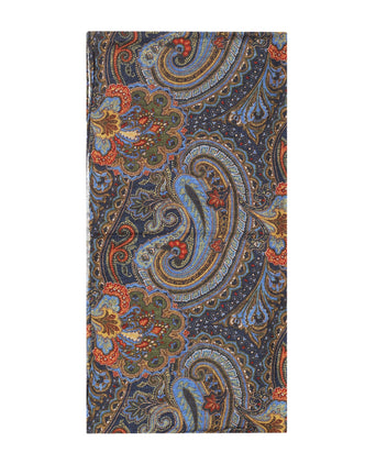 Scarf Wool/Cashmere/Silk | Blue