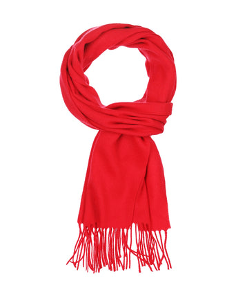 Scarf 100% Cashmere | Red