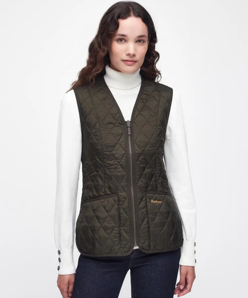 Barbour Betty Interactive Liner Dames | Groen
