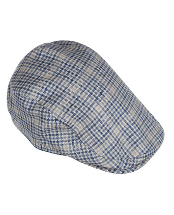 Classic Cap 53% Silk 47% Wool | Blue