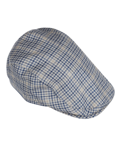Klassieke Cap 53% Zijde 47% Wol | Blauw