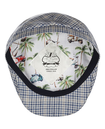 Classic Cap 53% Silk 47% Wool | Blue