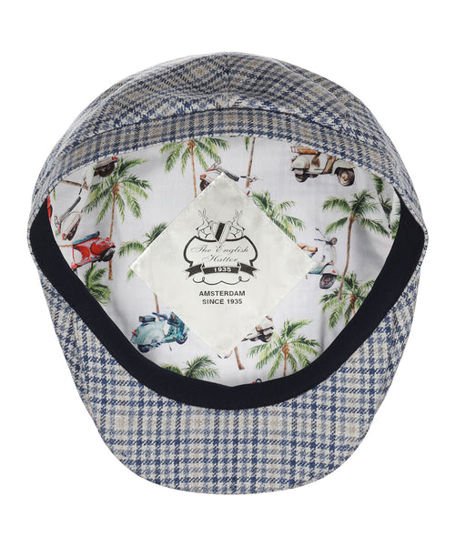 Klassieke Cap 53% Zijde 47% Wol | Blauw