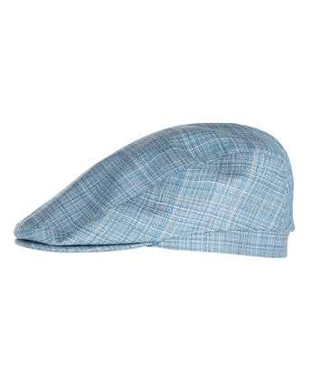 Classic Cap 53% Silk 47% Wool | Blue
