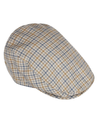 Classic Cap 53% Silk 47% Wool | Brown