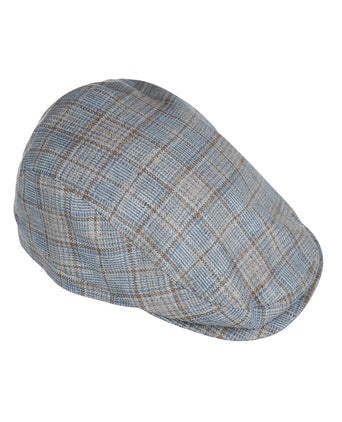 Classic Cap 53% Silk 47% Wool | Brown