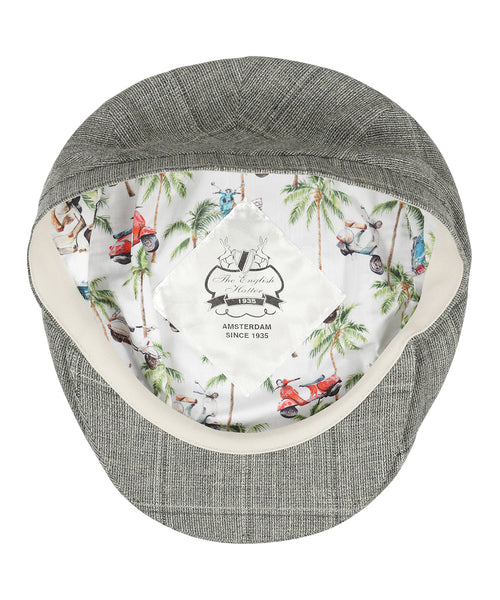 Classic Viscose/Linen Cap | Green