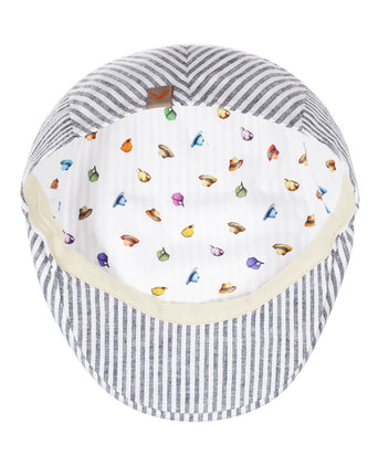 Cap Classic Linen/Cotton | Blue