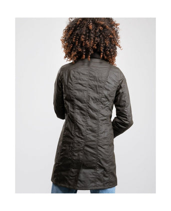 Barbour Belsay Wax Jacket Women | Olive