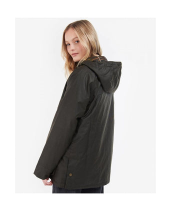 Barbour Arley Wax Jacket Women | Olive